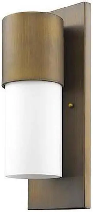 ACCLAIM LIGHTING 1511RB Wall Light,Raw Brass,1-Light