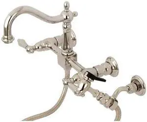 HERITAGE KS1266ALBS KS1266ALBS Wall Mount Bridge Kitchen Faucet