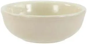 CRESTWARE CM32 Grapefruit Bowl, 9 oz., Ceramic Bone White PK36