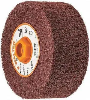 WALTER SURFACE TECHNOLOGIES 07M423 Finishing Drum,4-1/2"x2",Medium