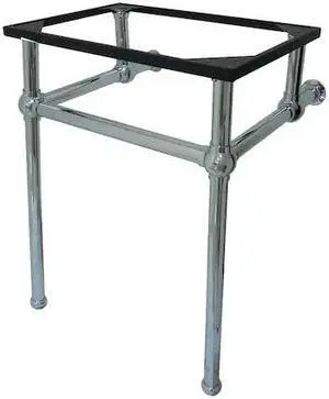 FAUCETURE VBH282033C Templeton 24" x 20-3/8" x 33-3/16" Brass Console Sink