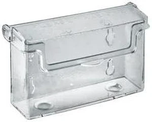 AZAR DISPLAYS 252372 Outdoor Business Card Holder for 3.5"W x 2"H, PK2 AZAR DISPLAYS 252372 Outdoor Business Card Holder for 3.5"W x 2"H, PK2