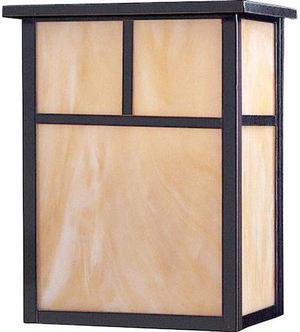 MAXIM 4051HOBU Coldwater 2-Light 9" Wide Burnished Outdoor Wall Sconce