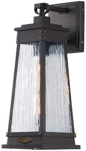 MAXIM 3043RPOLB Schooner 1-Light 6" Wide Olde Brass Outdoor Wall Sconce