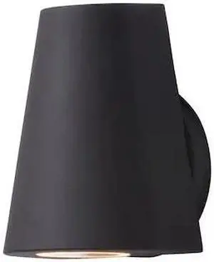 MAXIM 86199ABZ Mini 1-Light 5" Wide Architectural Bronze Outdoor Wall Sconce