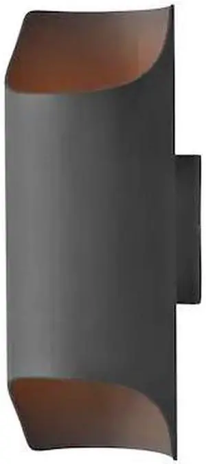 MAXIM 86119ABZ Lightray LED 2-Light 5.75" Wide Architectural Brnz Outdoor Wall