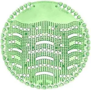 TOUGH GUY 3EEF3 Urinal Screen, Wave, Springtime, PK10
