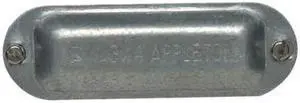 APPLETON ELECTRIC K75 Conduit Body Cover,3/4 in.,Steel,Form 35