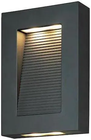 MAXIM 54350ABZ Avenue 2-Light 7" Wide Architectural Bronze Outdoor Wall Sconce