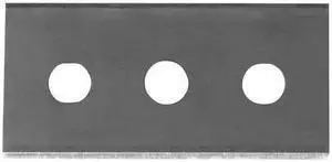 PARTNERS BRAND TDPRODEB3 Replacement Bag Trimming Blades, Silver, PK10