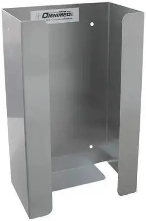 OMNIMED 305300 Stainless Steel Single Glove Box Holder/Dispenser