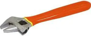 GRAY TOOLS 65312A-I 12" Heavy Duty Adjustable Wrench, 1000V Insulated