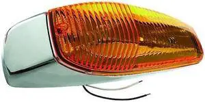 GROTE 46823 Cab Marker,OEM Style Aerodynamic,Yellow