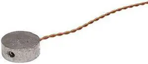 ZORO SELECT 1F246 Lead Seal,Brass,Silver,PK100