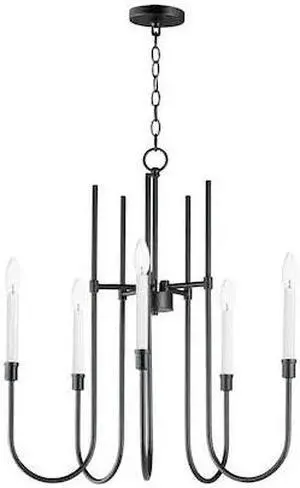 MAXIM 11285BK Tux 5-Light Chandelier
