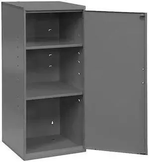 DURHAM MFG 055-95 Wall Storage Cabinet, 13-3/4"W x 12-3/4"D x 30"H, 75 lb. Load