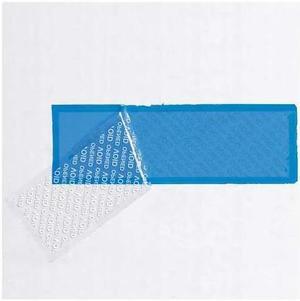 TAPE LOGIC T90257BE Security Strips on a Roll Blue, 2 in W x 5-3/4" L, 3.9 mil