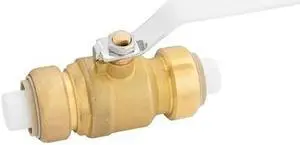 JONES STEPHENS C77462LF 1" PlumBite Push On Ball Valve