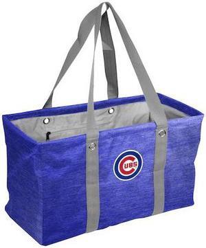 LOGO BRANDS 506-765-CR1 Chicago Cubs Crosshatch Picnic Caddy
