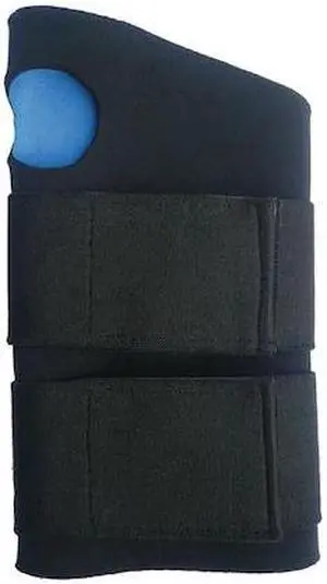 CONDOR 1AGH6 Wrist Support,XL,Ambidextrous,Black