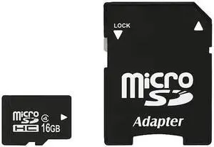 REED INSTRUMENTS RSD-16GB Memory Card w/Adapter,16GB Storage Cap.