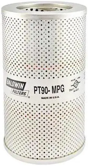 BALDWIN FILTERS PT90-MPG Hydraulic Filter,5-1/8 x 9 In