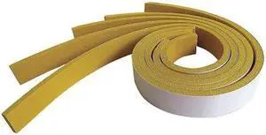 ZORO SELECT 8ATV2 Adhesive Foam Strip,Yellow,2 In,PK5