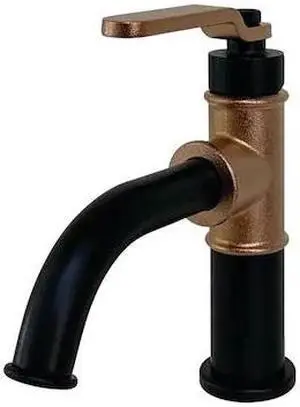 KINGSTON BRASS KS2827KL Whitaker Single-Handle Bathroom Faucet W/Push