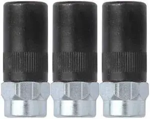 WESTWARD 45FG41 Grease Coupler,Steel,PK3