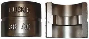 HUSKIE TOOLS 38AC Compression Die,Blue,Wire Rope,3/8 In