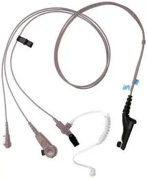 MOTOROLA PMLN6124A Earpiece,Surveillance Kit,6-51/64 in. L