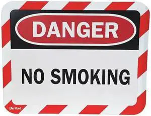 TARIFOLD P194943NS Sign Holder,Magntc,Danger No Smoking,PK2 TARIFOLD P194943NS Sign Holder,Magntc,Danger No Smoking,PK2