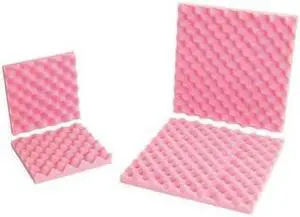 PARTNERS BRAND FCSA12122 Anti-Static Convoluted Foam Sets, 12" x 12" x 2",