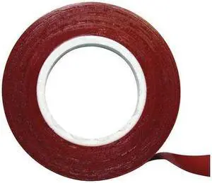 MAGNA VISUAL CT8-R Chart Tape,1/4 In W x 27 Ft L,Red