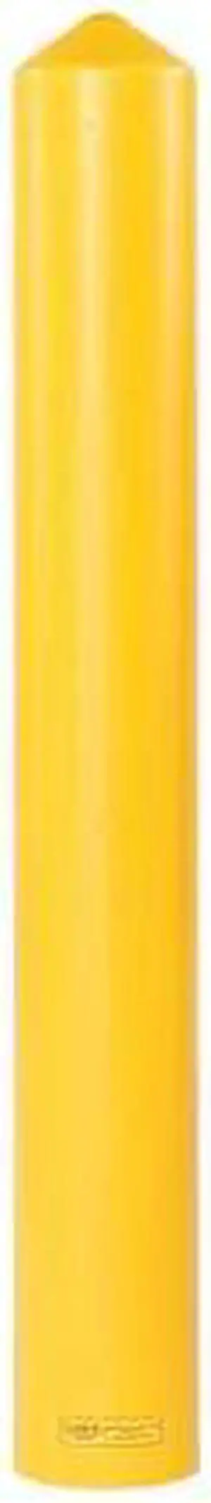 ZORO SELECT 1735 Post Sleeve,4 In Dia.,56 In H,Yellow