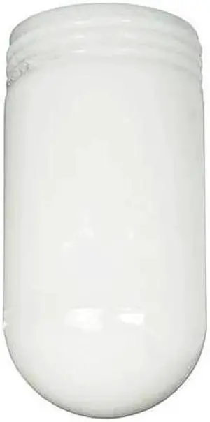 HUBBELL KILLARK VWGP-100 Glass Globe,Tempered White