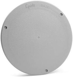 GROTE 94380-4 GREY 4" SNAP IN HOLE COVER WITH GASKET