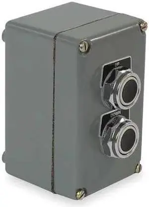 SCHNEIDER ELECTRIC 9001KYK25 Push Button Control Station,2NO/2NC,30mm