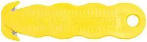KLEVER KCJ-1Y KLEVER KUTTER Safety Cutter, Fixed Blade, Safety Recessed, 4-5/8