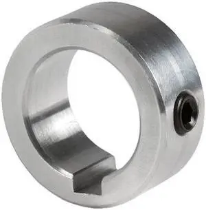 CLIMAX METAL PRODUCTS C-100-A-KW C-100-A-KW Set Screw Collar with Keyway