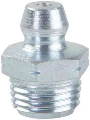 WESTWARD 52NZ32 Fitting,Straight,Steel,5/8" L,PK10