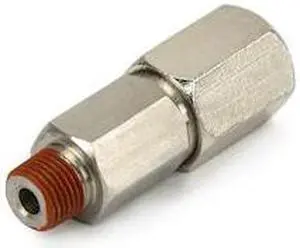 VIAIR 92824 Check Valve,1/8"M to 1/8"F,NPT,OD 16mm