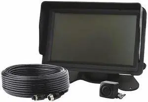GEMINEYE EC5000B-K Back Up Camera System,5"