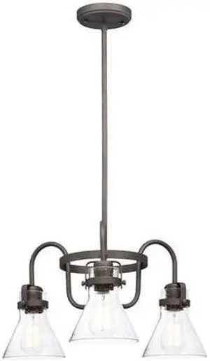 MAXIM LIGHTING 26116CDOI Seafarer 3-Light 21.5" Wide Oil Rubbed Bronze MAXIM LIGHTING 26116CDOI Seafarer 3-Light 21.5" Wide Oil Rubbed Bronze
