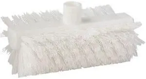 TOUGH GUY 2KVF6 5" Replacement Scrub Brush Head, Nylon