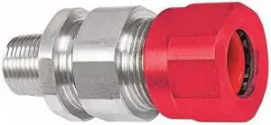 KILLARK MC2X2 Conduit Fitting 3/4 in, Liquid-Tight, Aluminum, Powder Coated,