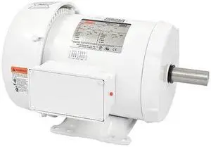 DAYTON 5XAU4BH Washdown Motor,3 Ph,TEFC,5 HP,1760 rpm