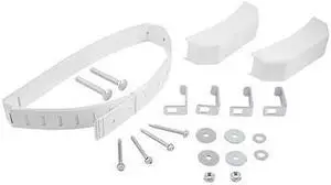 ZORO SELECT QS-50-D Water Heater Straps,80 Gals,2 Caps