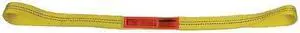 LIFT-ALL EE1201NFX3 Web Sling, Type 3, 3 ft L, 1 in W, Nylon, Yellow