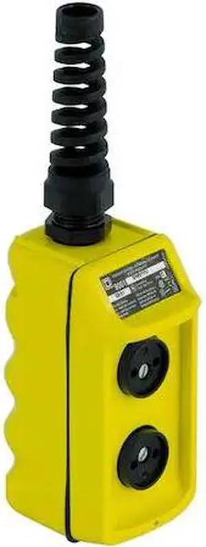 SQUARE D 9001BW100YU Pendant Push Button Station,2NO,2 Speed